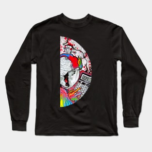 Parrot Ramifications Long Sleeve T-Shirt